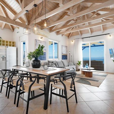 Villa Hemera Ocean View Private Heated Pool 克拉法吉亚 外观 照片