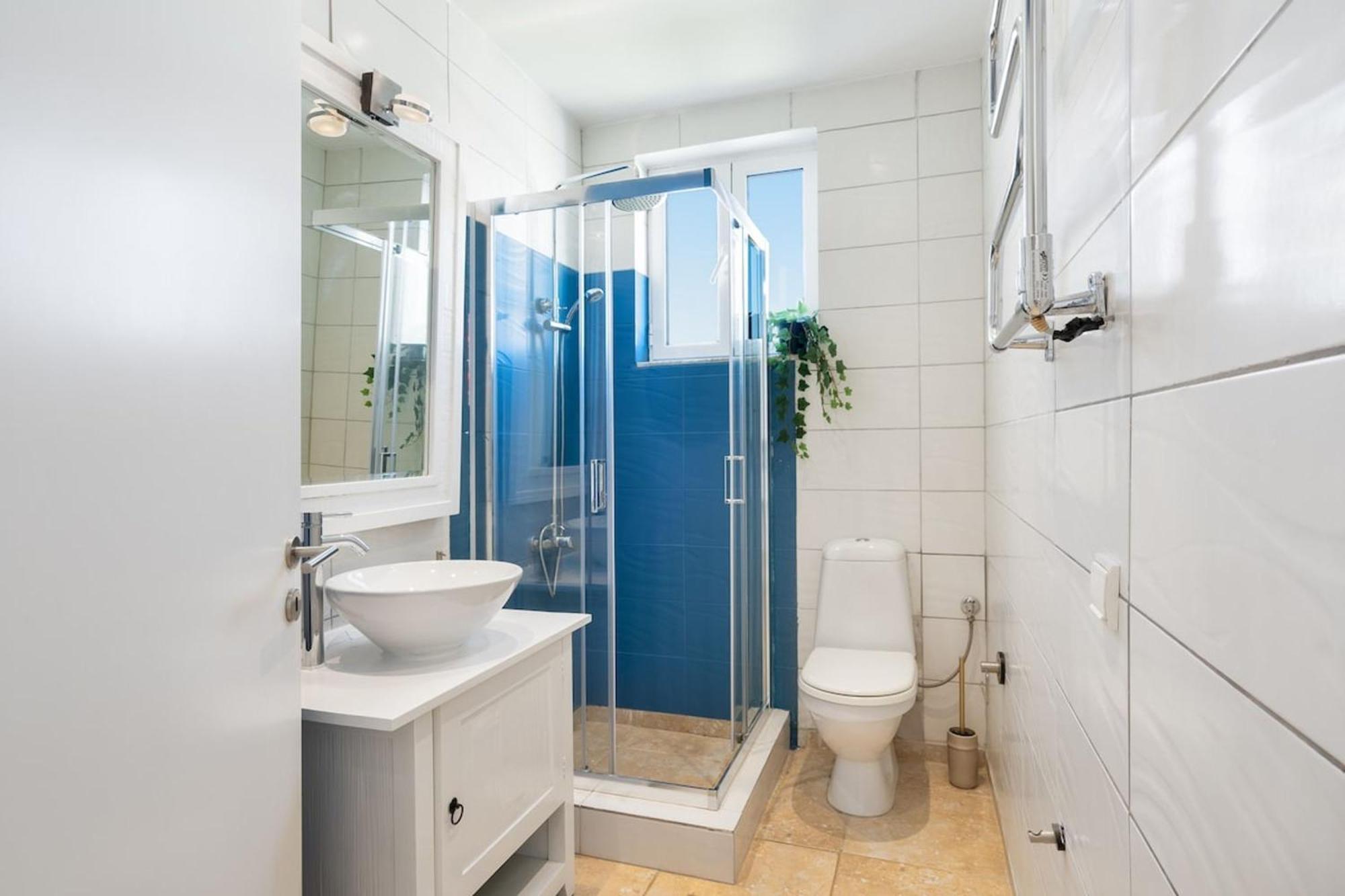 Villa Hemera Ocean View Private Heated Pool 克拉法吉亚 外观 照片