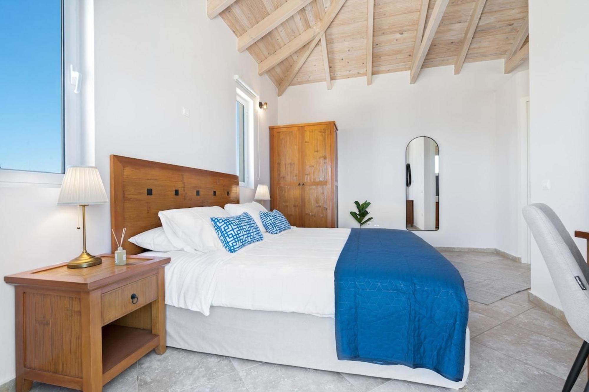 Villa Hemera Ocean View Private Heated Pool 克拉法吉亚 外观 照片